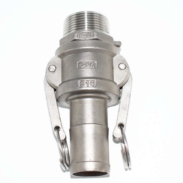 304不锈钢快速接头 用于化工油管水管快接 316公母cf/ce型