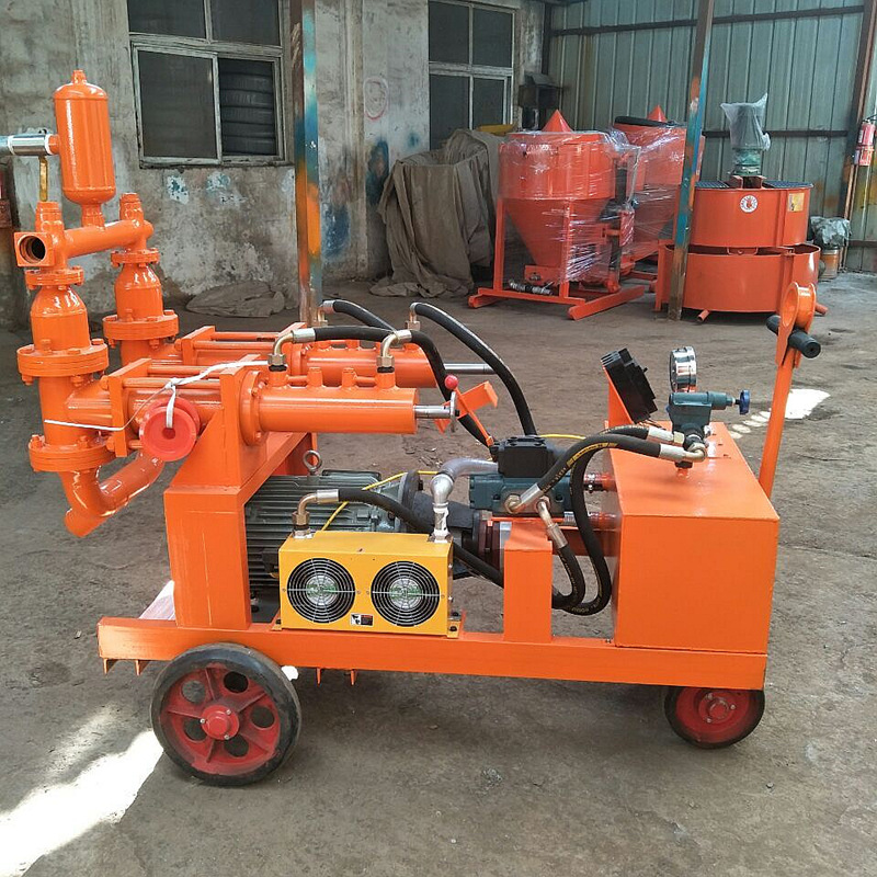 高压水泥砂浆灌浆机 锚杆15kw双缸输送泵 sj200液压砂浆注浆泵