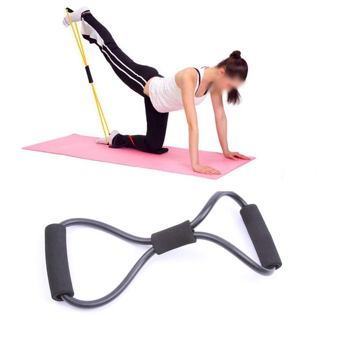 厂家8字拉力绳八字拉力器女生瑜伽普拉提拉力器扩胸器现货批发