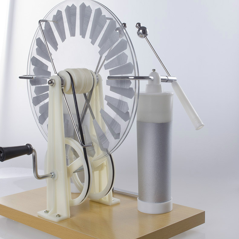 静电感应起电机静电发生器静电演示实验宁波中学产大圆盘起电机