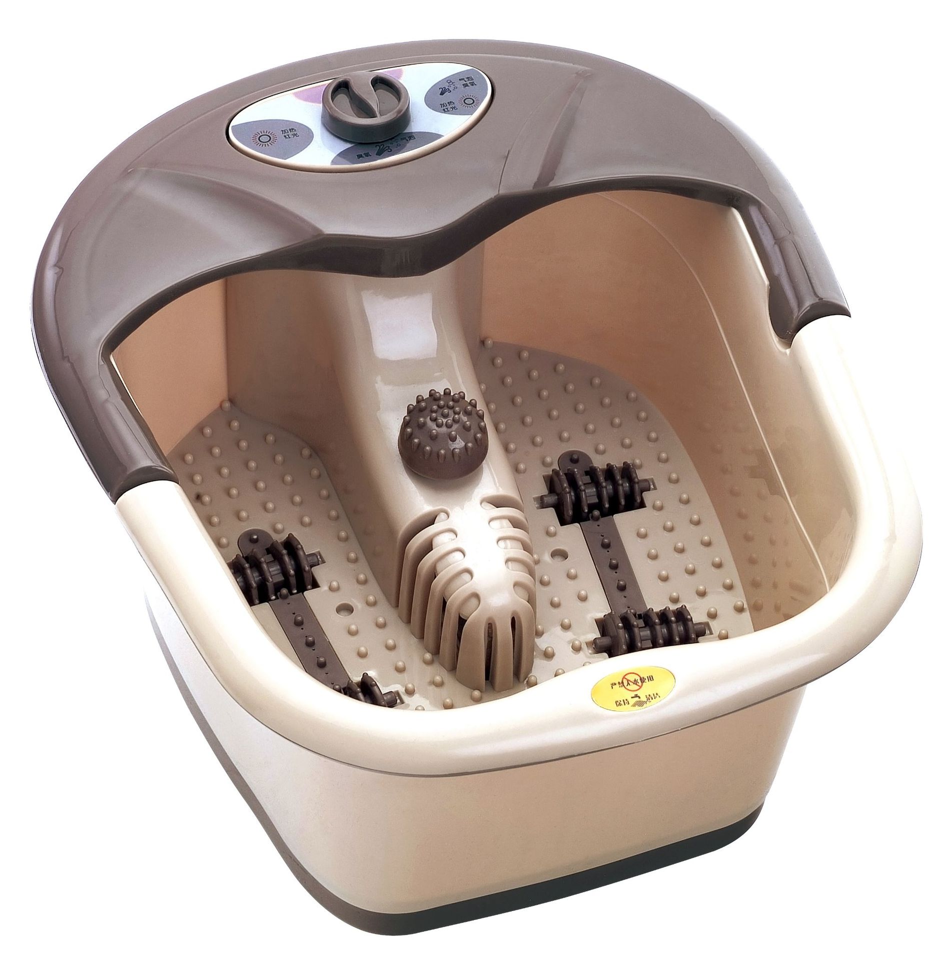 足浴盆全自动加热恒温家用小型电动按摩洗脚盆足疗按摩器泡脚桶