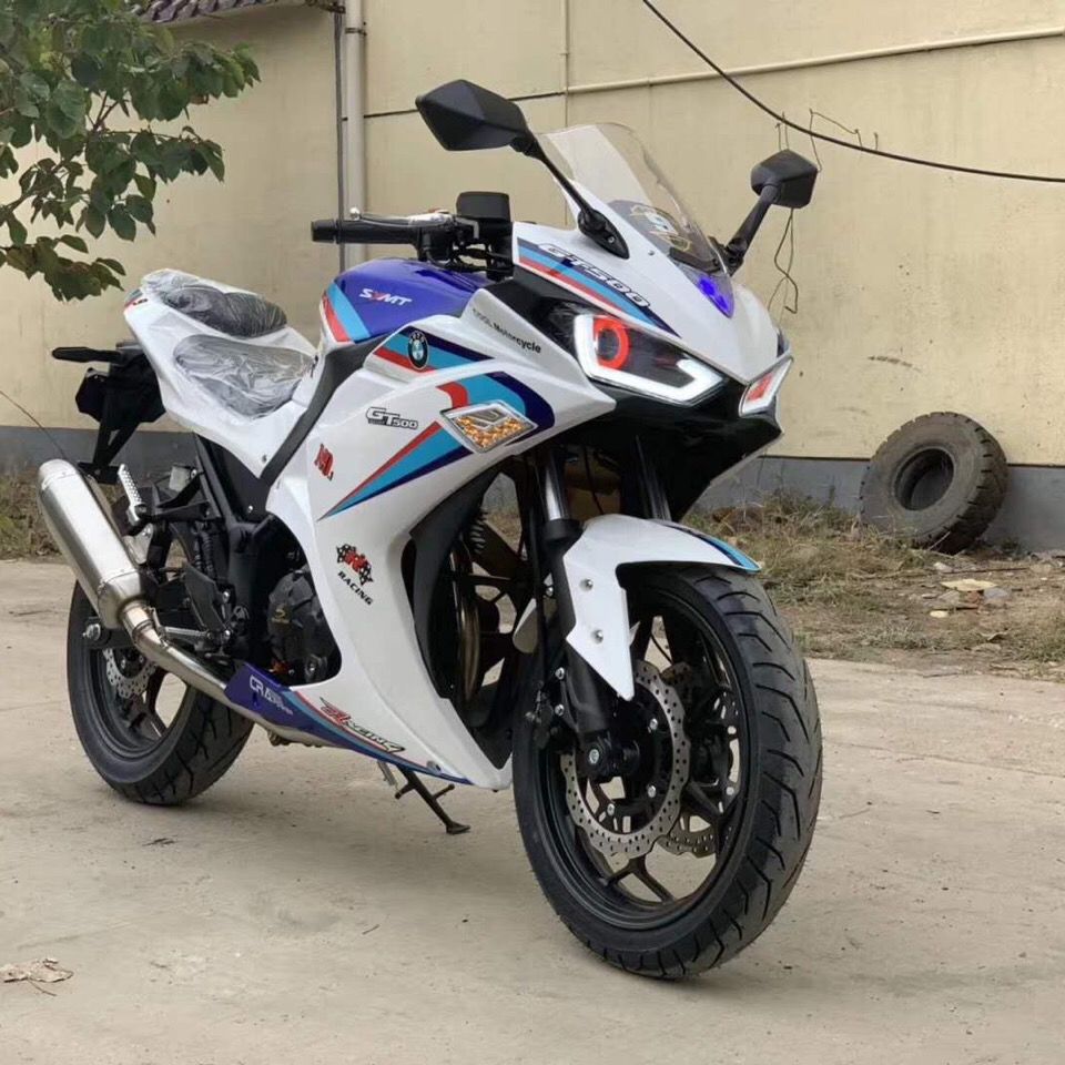 全新川崎小忍者国四电喷250cc摩托车趴赛地平线跑车可整车上牌