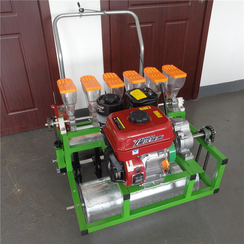 汽油蔬菜播种机厂家 农用新款蔬菜播种机 多功能手推式白菜播种机