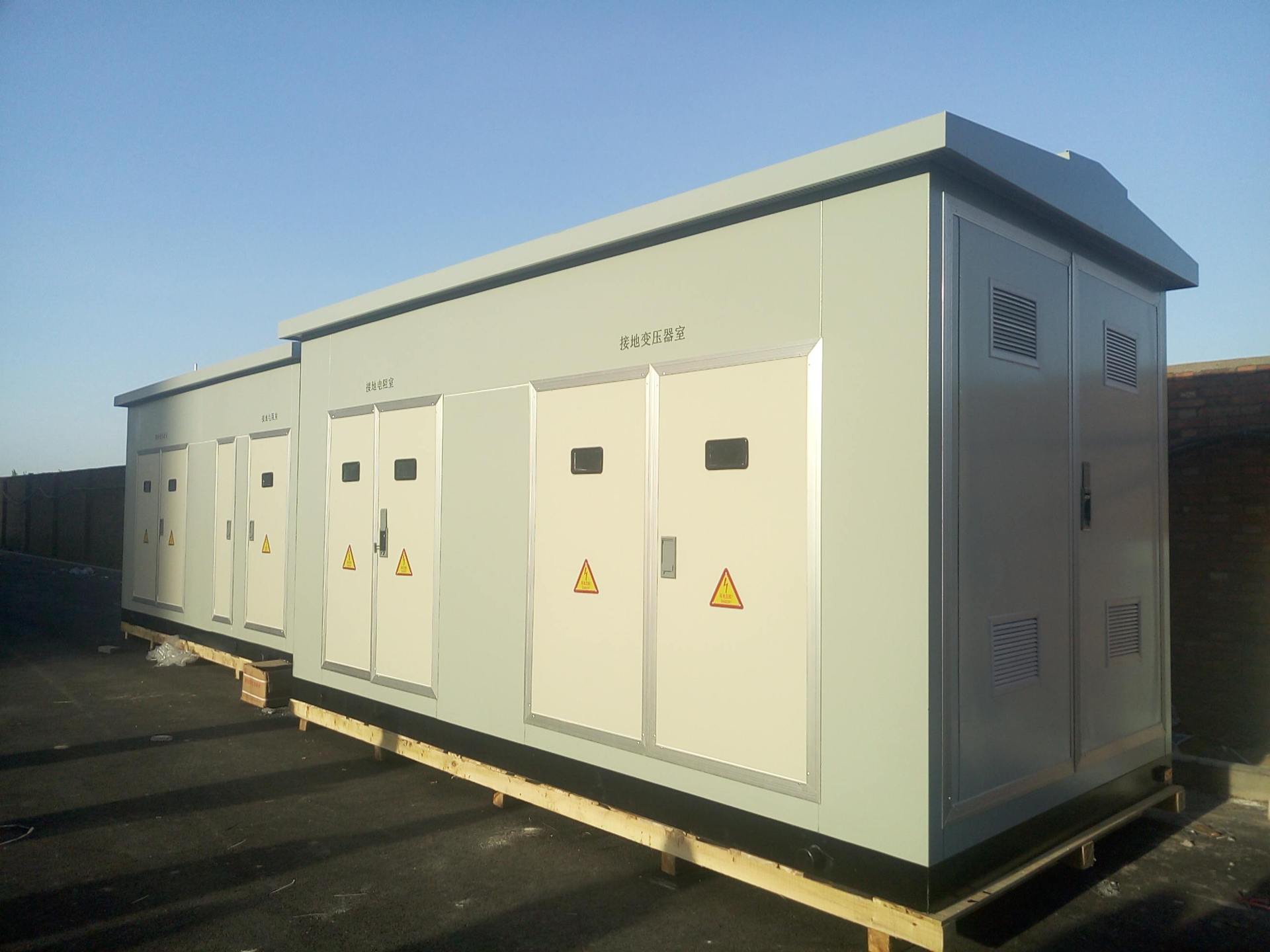 节能环保箱变外壳不仅具有安装维护方便,遥控功能要求