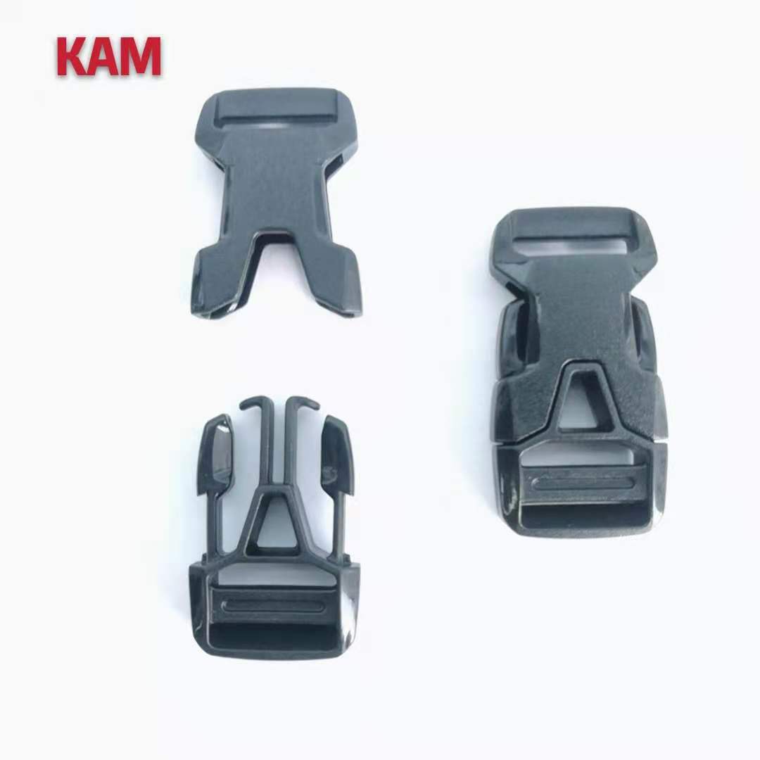 华联厂家直销箱包扣 黑色塑料插扣实用性强 箱包配件塑料扣