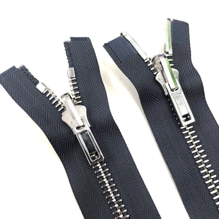 raccagni拉链 8号欧牙开尾金属拉链闭尾 瑞士牙外套卫衣拉链厂家