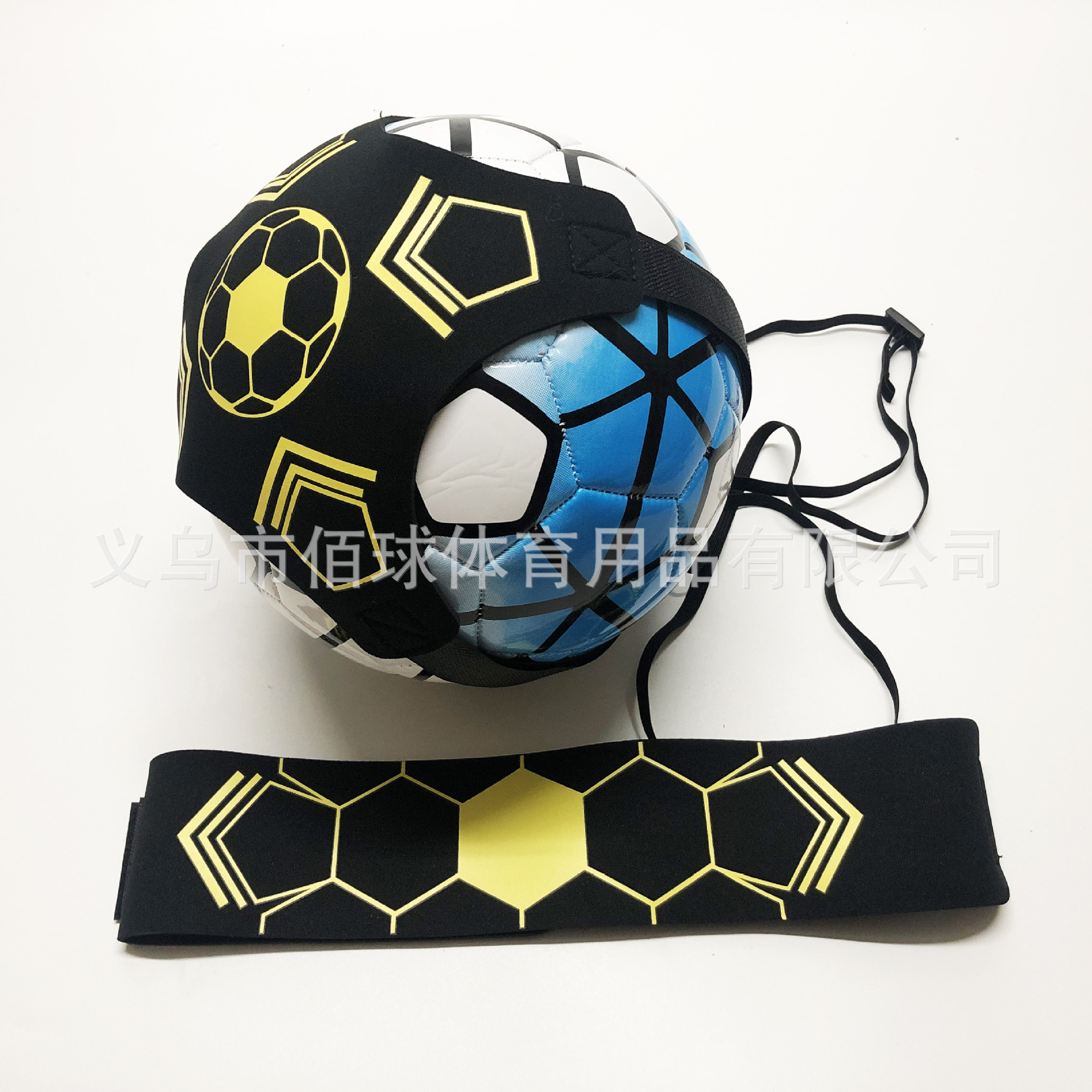 Cross-Border Hot Selling Football Training Juggling Belt Football Auxiliary Strap Children Adult Playing Ball Training Item Ball Equipment