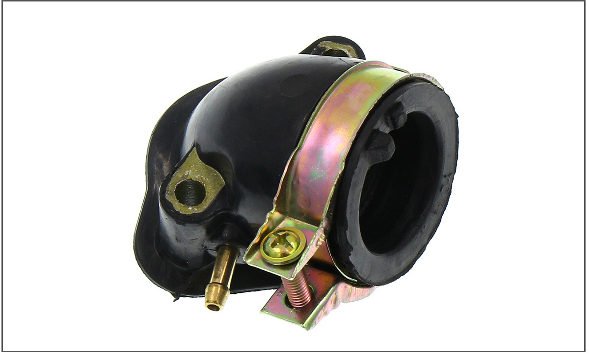 踏板摩托车进气管gy6-125/150豪迈光阳化油器接口 欧二接头厂直销