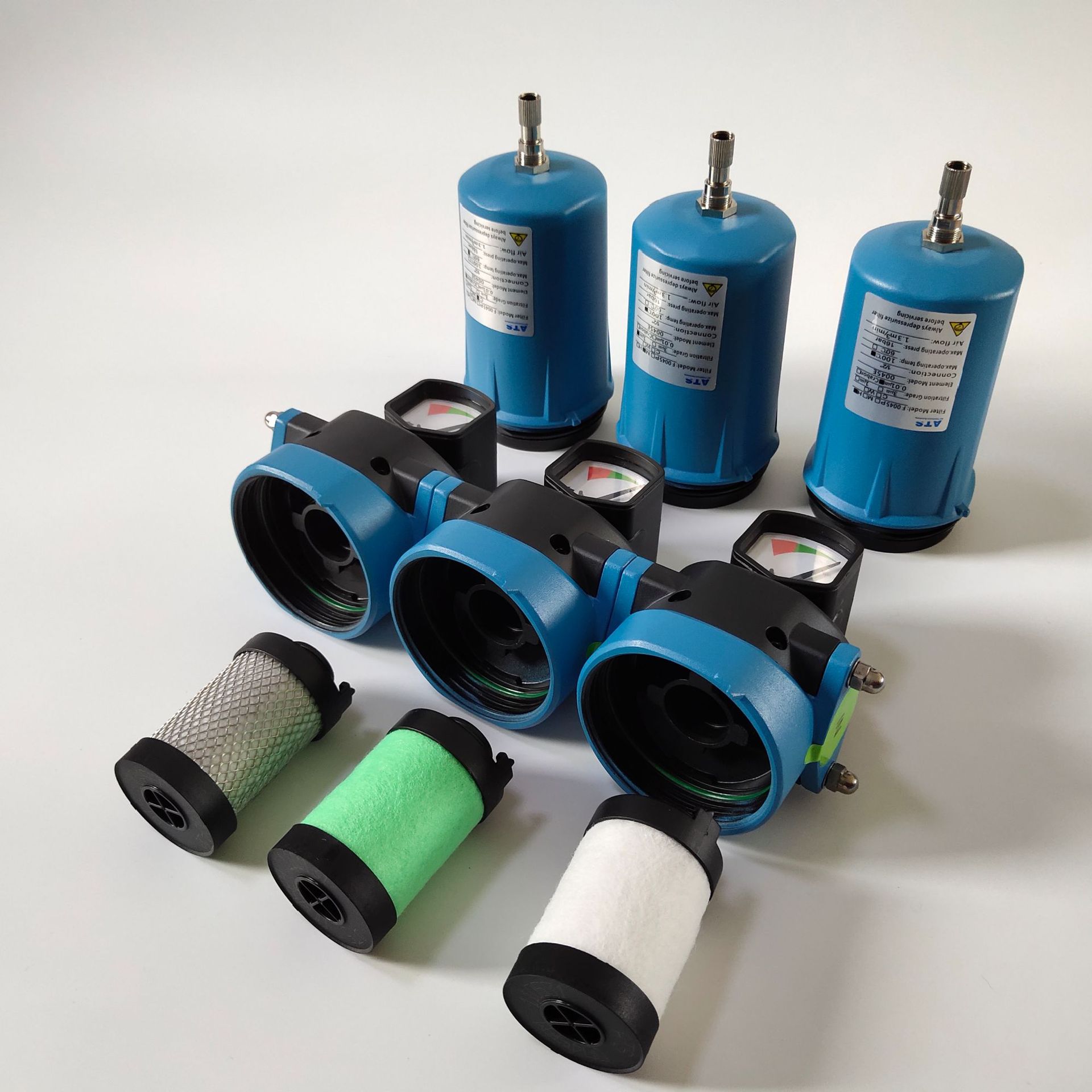 ats压缩空气精密过滤器f0020pmhc除油除水除尘激光机专用过滤器