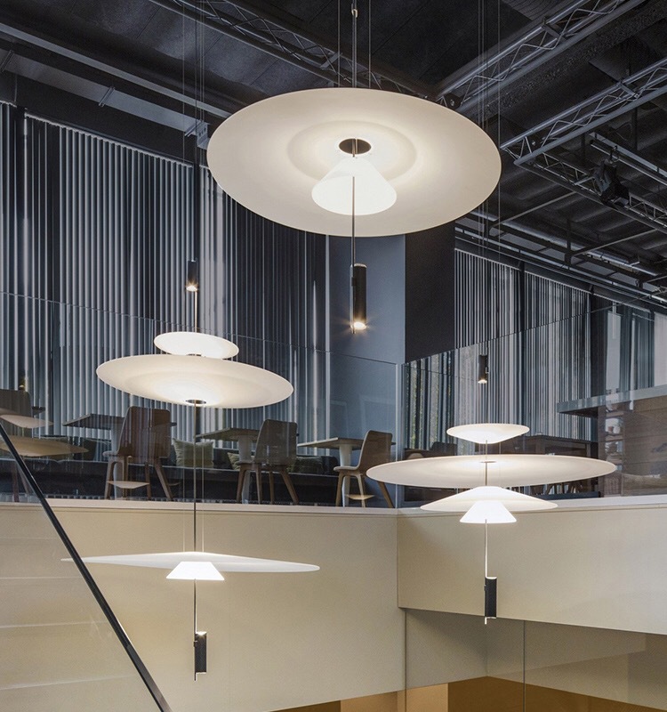 餐厅吊灯现代简约创意个性飞碟装饰设计师样板房展厅饭厅吧台吊灯