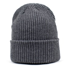 针织帽可定制logo女士冬季保暖防寒毛线帽男士经典套头帽子元宝针
