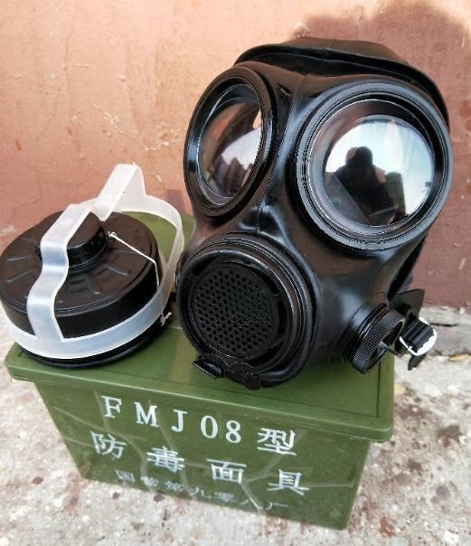08式防毒面具五件套
