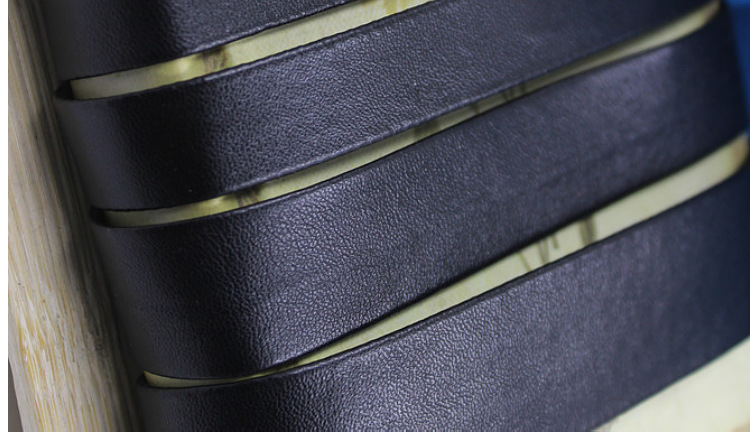 5-2.0cm pu皮革包边条 皮料压条抽条 黑色皮条