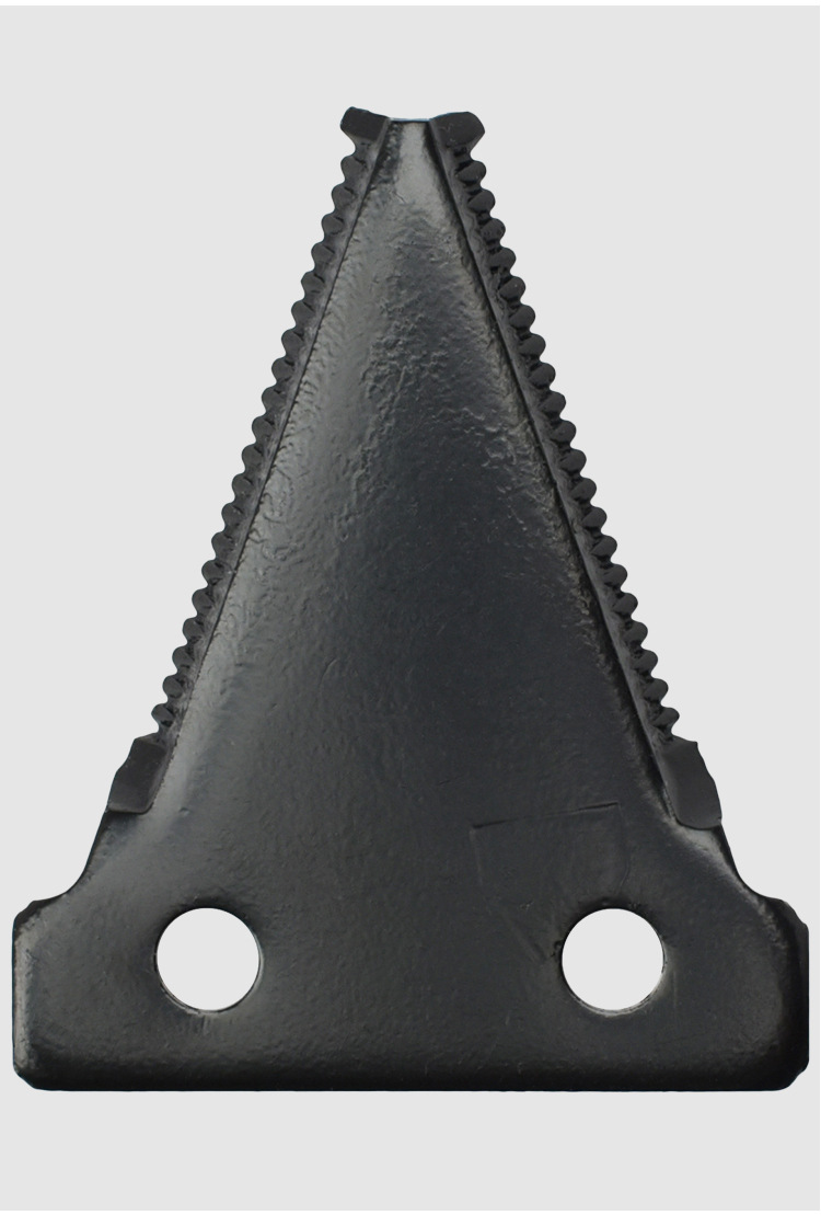 联合收割机刀片 锪孔压齿65mn农业机械配件割刀动刀 支持定制加工