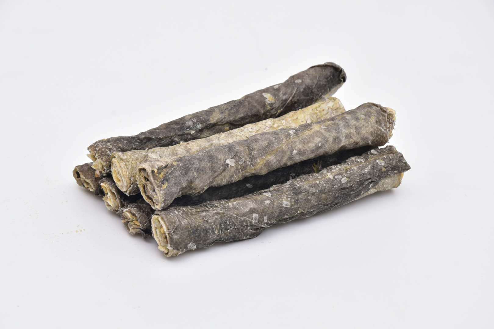 厂家直发深海鳕鱼皮 美毛磨牙风干鳕鱼皮 耐撕咬狗零食洁齿鱼皮