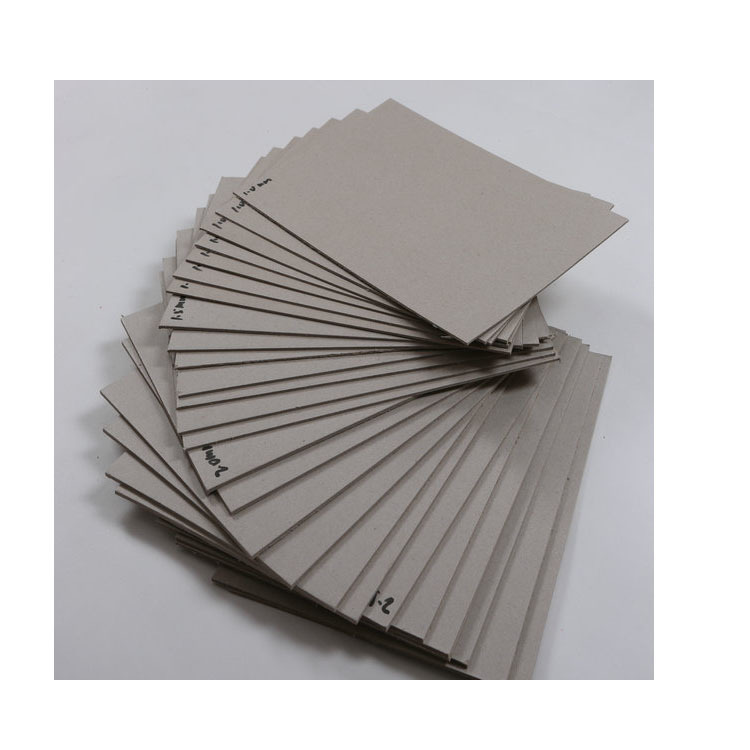 15mm双面灰纸板隔层纸板2mm美术画画颜料涂板精装书封面硬纸板