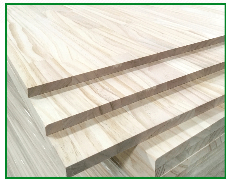 厂家直销花纹指接板 家装家具多层实木板材实木橱柜集成板免漆板