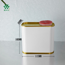 厂家批发茶籽油铁罐方形500ml亚麻籽油食用油罐食品级马口铁罐