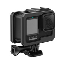 适用gopro12边框hero10 11保护壳便携充电边框相机防摔散热配件