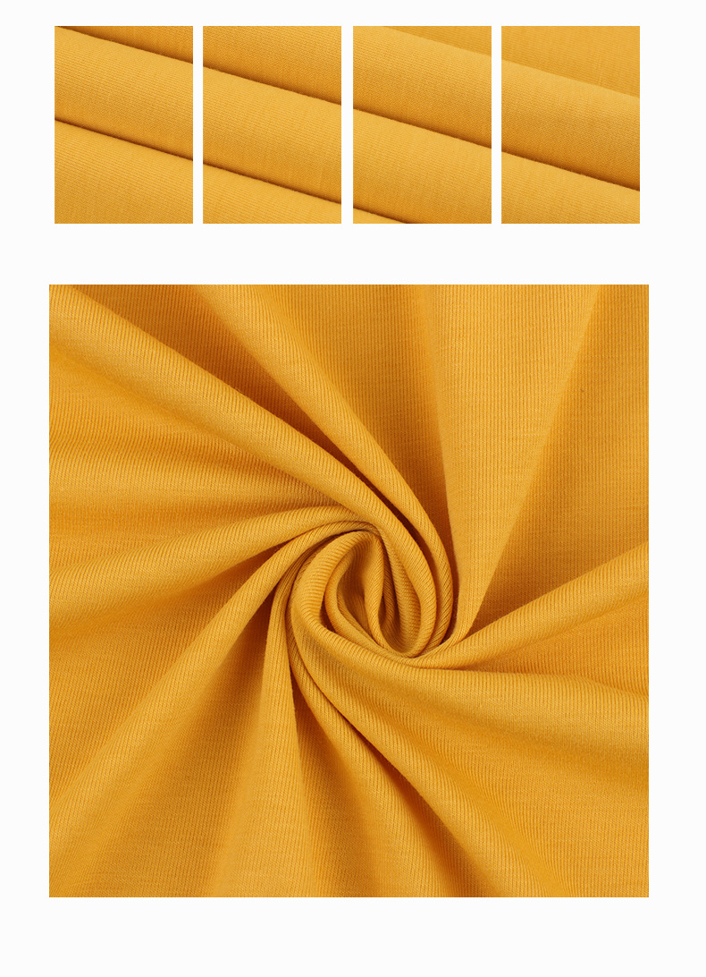 32支爽滑拉架汗布 170g男女装针织面料 家居服休闲服短袖t恤布料