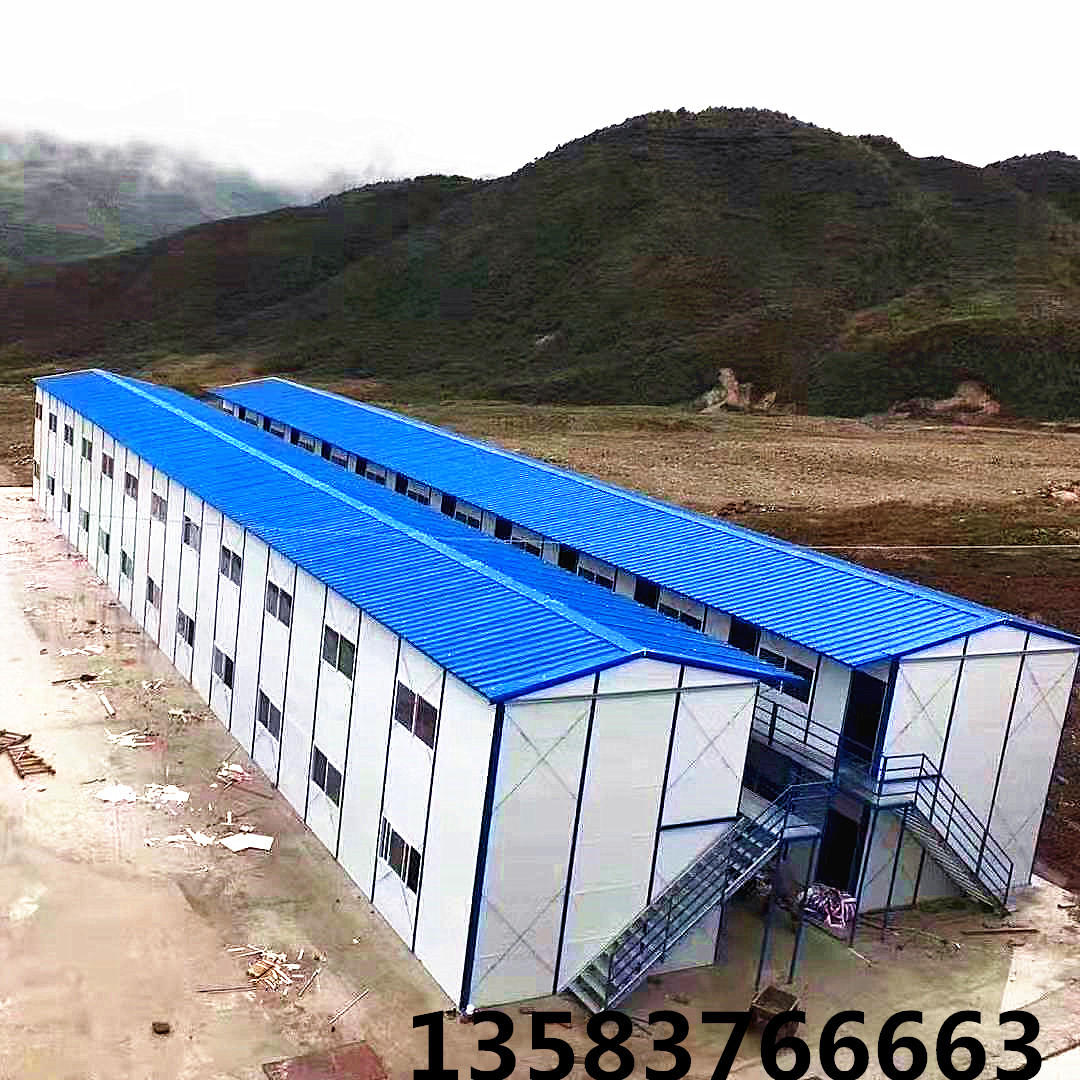 安装工地住人彩钢房 制作 临建板房 彩钢房屋