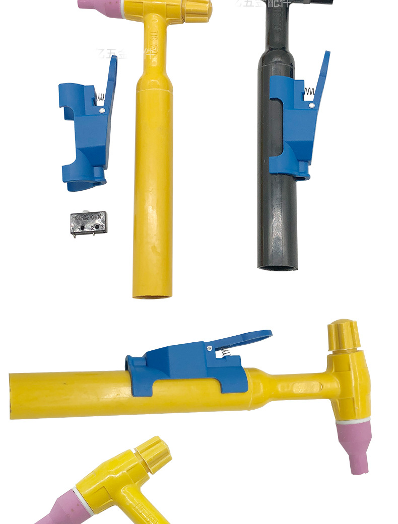 适用qq150氩弧焊枪专业焊接配件电木枪头送开关瓷嘴tig150焊枪头