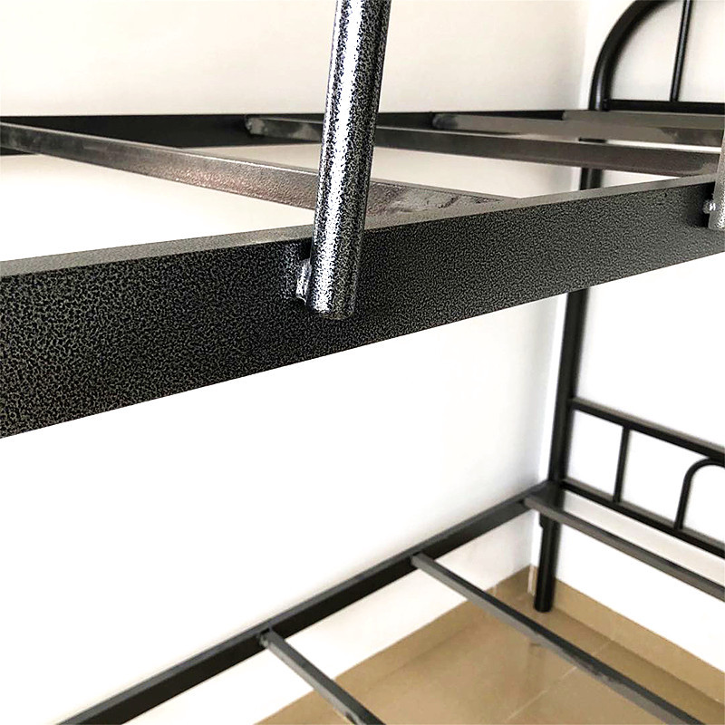 深圳铁床厂龙骨床学校宿舍铁板双层床工地公寓出租屋铁架子床