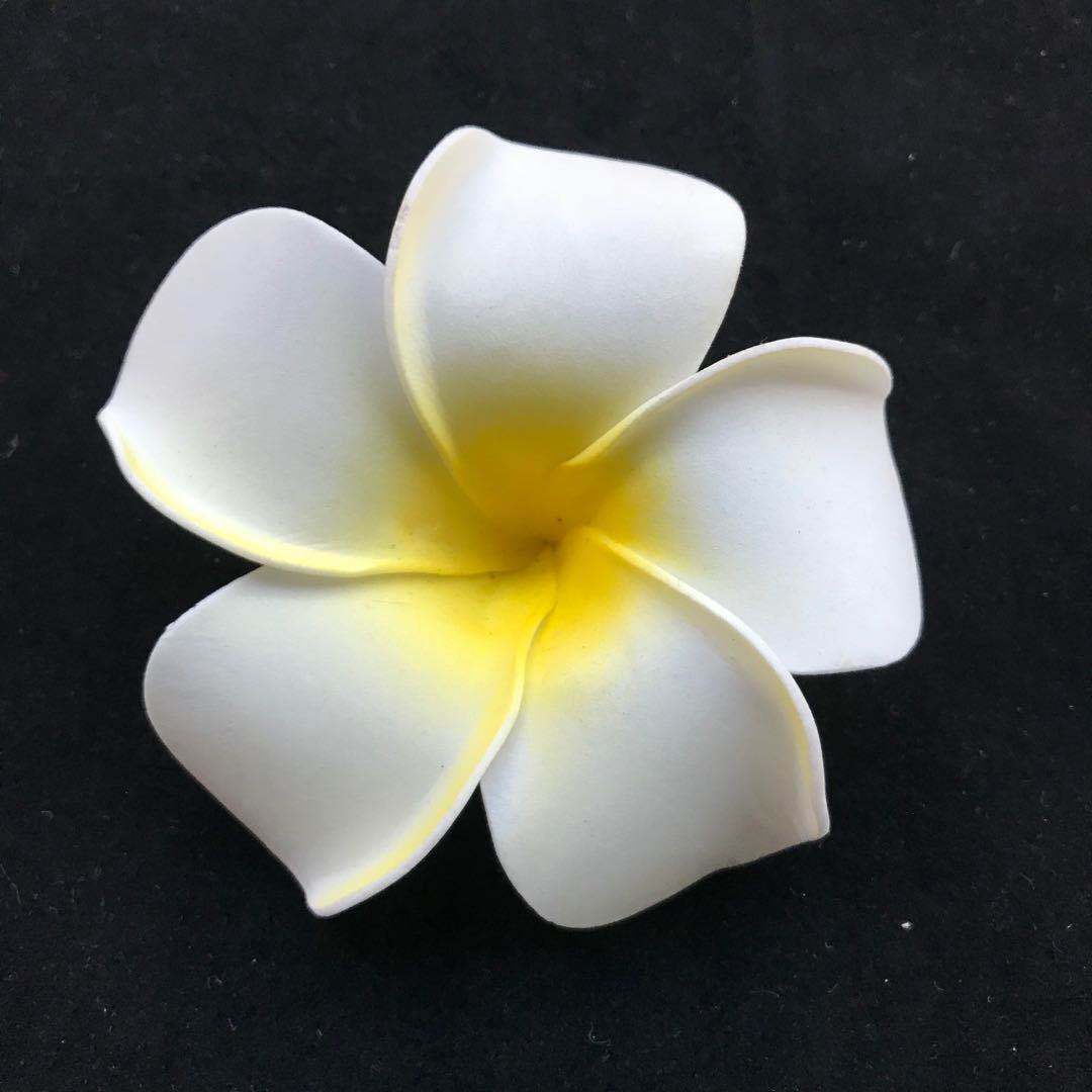 厂家直销411cm鸡蛋花头饰泳装海边旅游头花夏威夷eva鸡蛋花现货