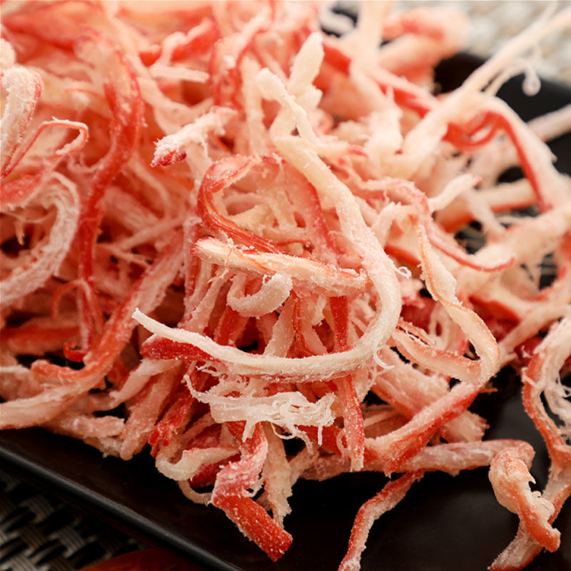 50克鱿鱼丝手撕碳烤麻辣海鲜零食香辣鱼片鱿鱼条小吃超市ktv批发