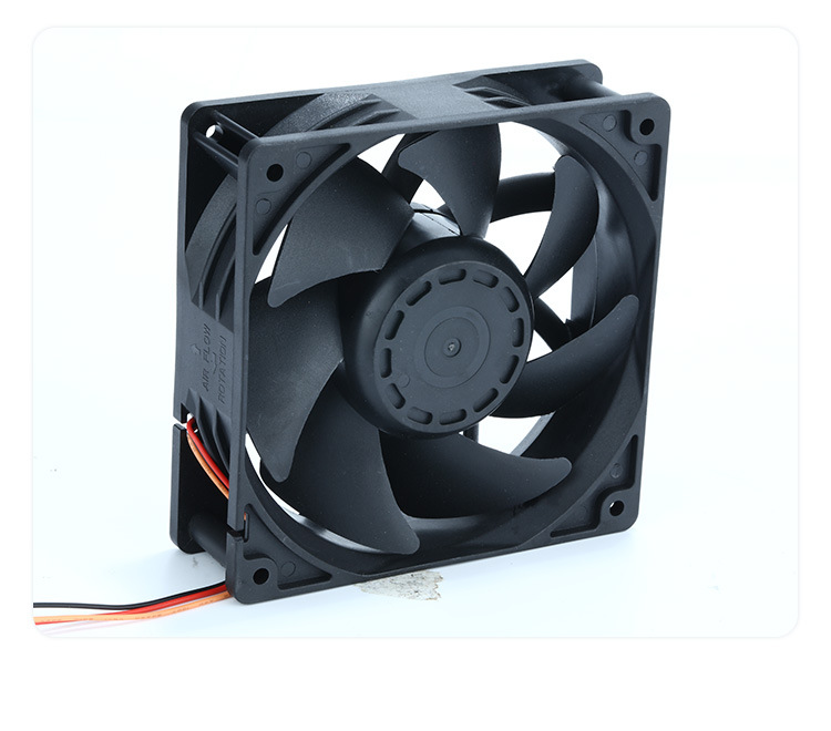 dc12038直流散热风扇 24v耐用工业静音风扇 高转速防水防潮可定制