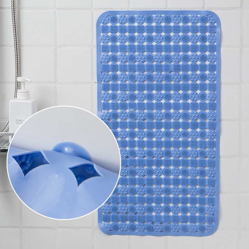 Bathroom Non-Slip Mat Shower Room Household Bath Room Carpet PVC Floor Mat Toilet Waterproof Bath Mat