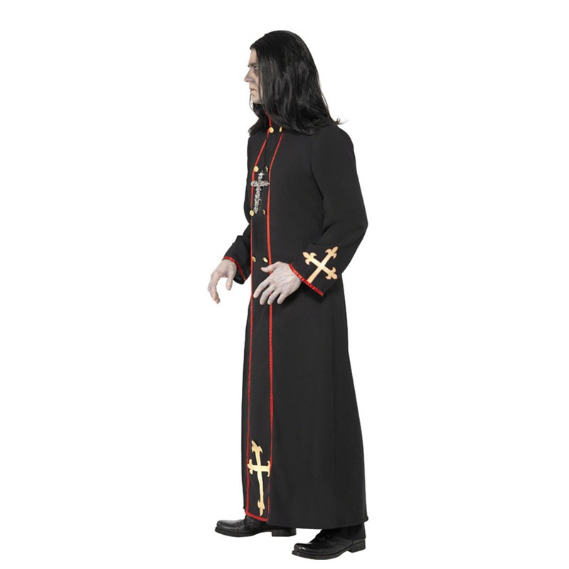2020万圣节新款 男款教士牧师服玛利亚神父角色扮演舞台出服批发