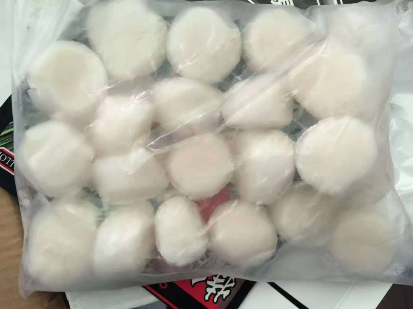 单冻鲜带子肉大江瑶贝 冷冻贝柱肉江珧贝肉中厨餐饮 1件10盒 20斤