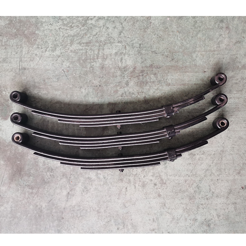 厂家供应平板拖车板弹簧拖车钢板弹簧减震板簧小载重
