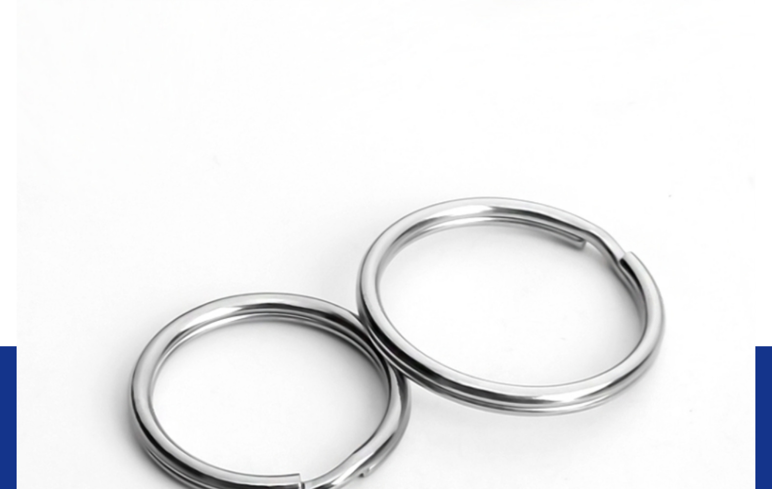 库存充足 小号不锈钢钥匙圈小圆圈钢圈细圈小号钥匙环批发