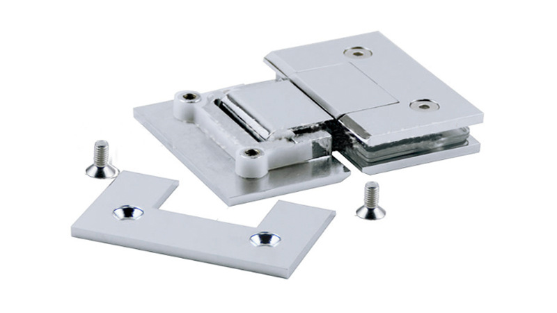 直角180度合页 浴室铰链双面铜门铰玻璃门浴室夹卫浴淋浴房五金件