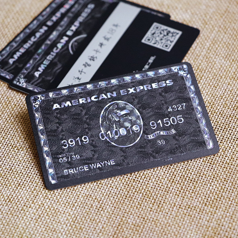 生产高端浮雕黑卡骑士卡可充值消费智能m1芯片卡