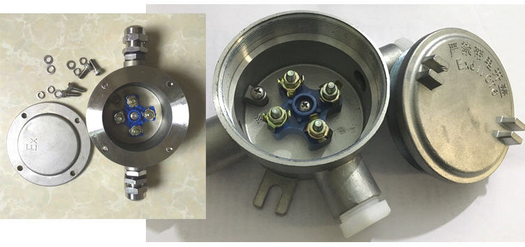 直销铝质四通接线盒 热电偶接线盒 防爆四通盒 欢迎来电