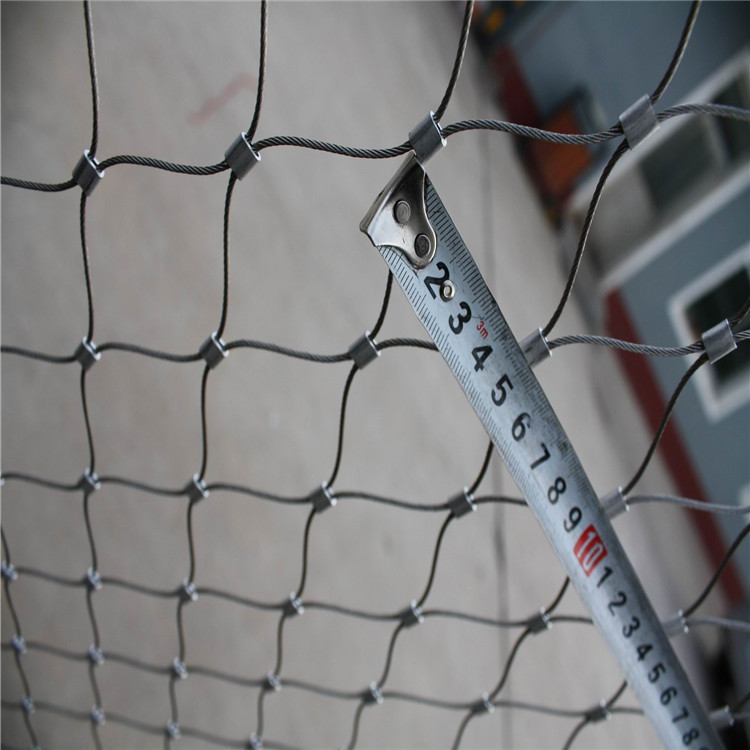 2mm钢丝绳网不锈钢绳网鸟笼网楼梯护栏网卡扣编织网网-阿里巴巴