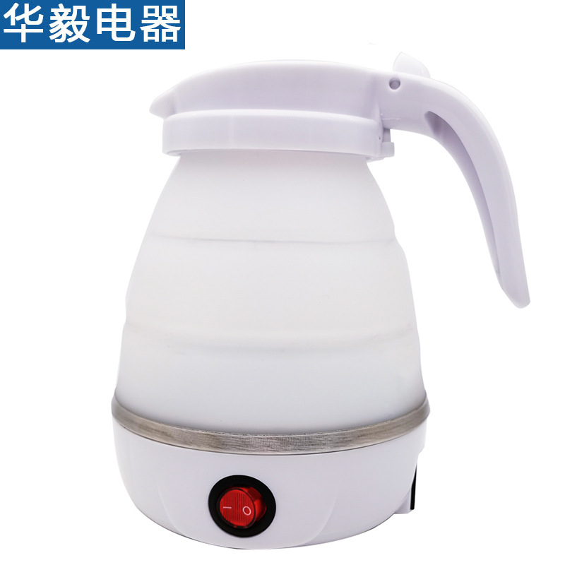 Factory Quick Delivery Cross-Border Travel Folding Kettle Portable Silicone Electric Kettle Kettle Home Appliance Gift