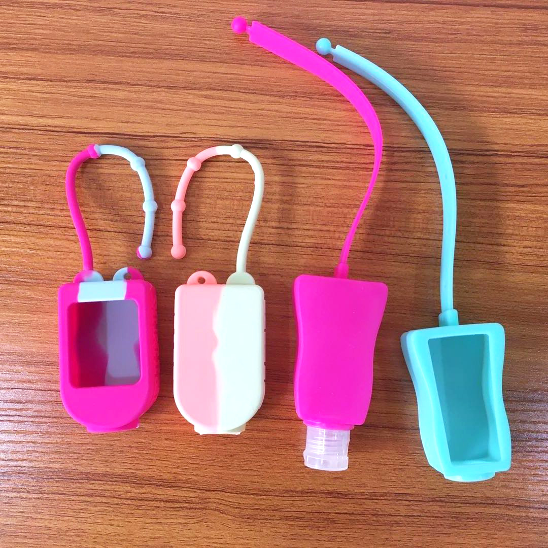 生产硅胶套洗手液 30ml免水洗手液硅胶套 硅胶香水瓶套