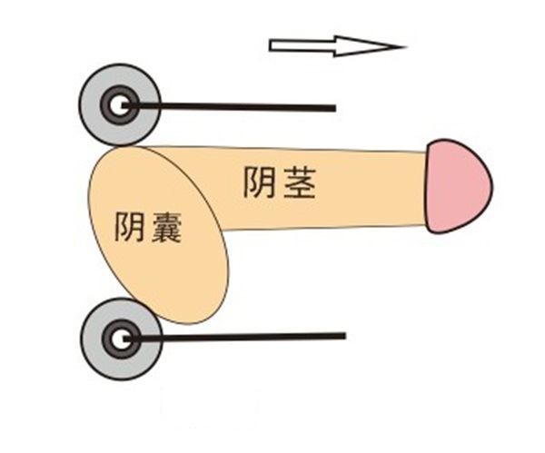 外贸成人情趣用品男用阴囊阴茎锻炼延时拉伸器自慰按摩滚轮神器