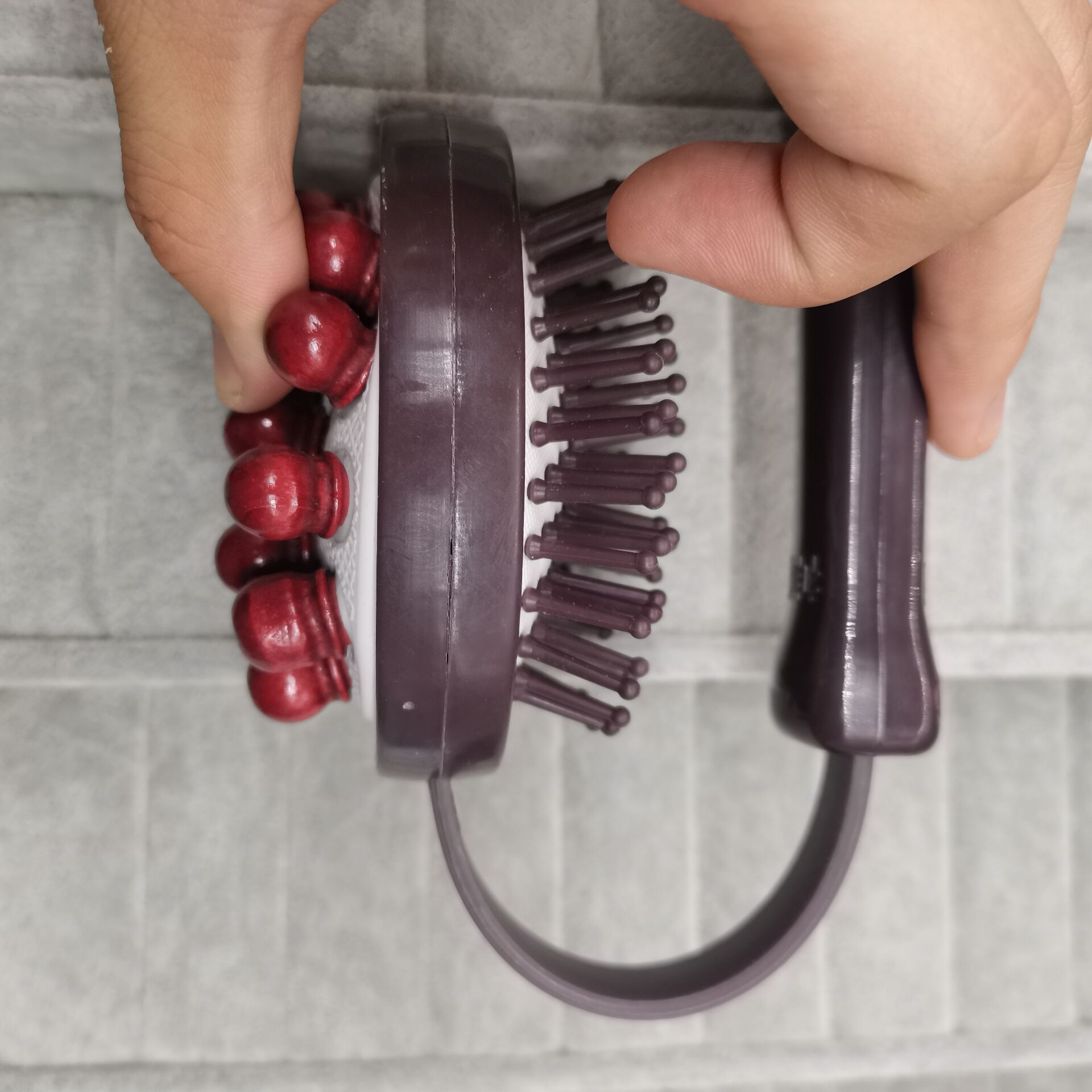 颈椎按摩器 背部腿部按摩器多元店混批979经络锤健身按摩捶