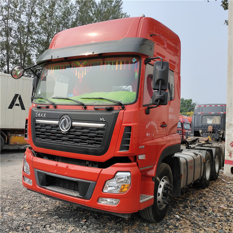 二手牵引拖车头 天龙半挂牵引车头 轻体牵引全挂车国五牵引车头