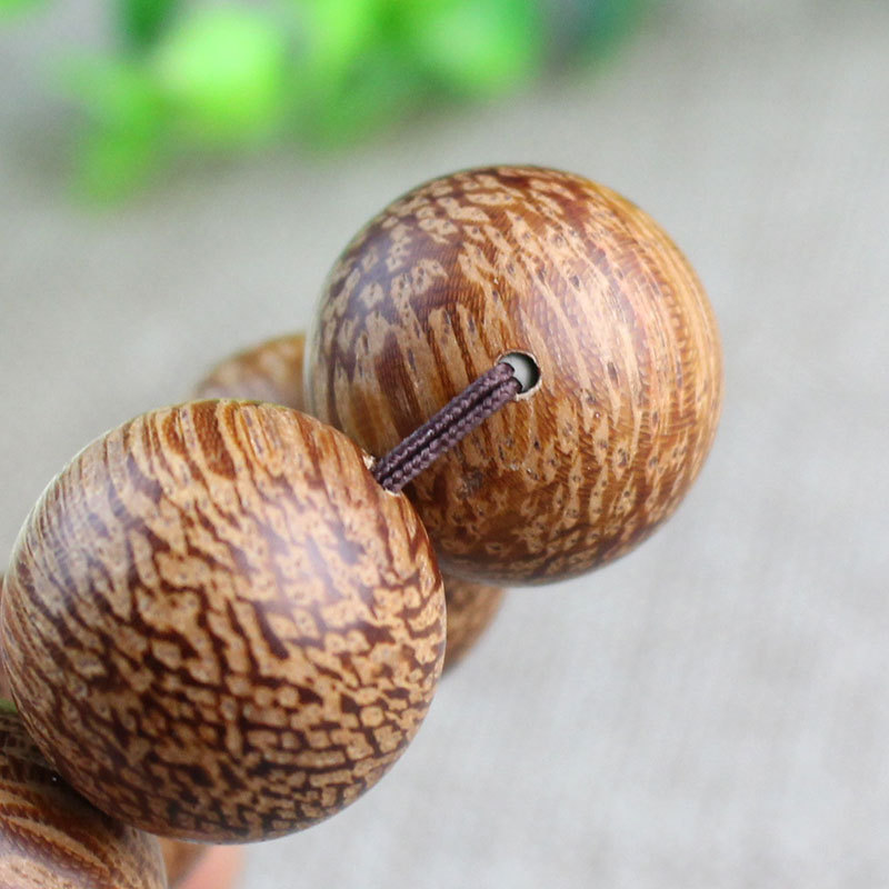 厂家批发龙鳞木手串印尼贡木佛珠手链实木龙骨风男女饰品文玩