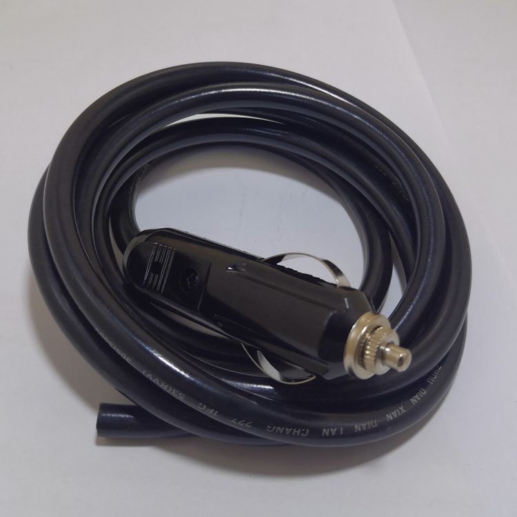 纯铜大功率20a汽车车载点烟器插头公 12v24v充气泵吸尘器坐垫插座