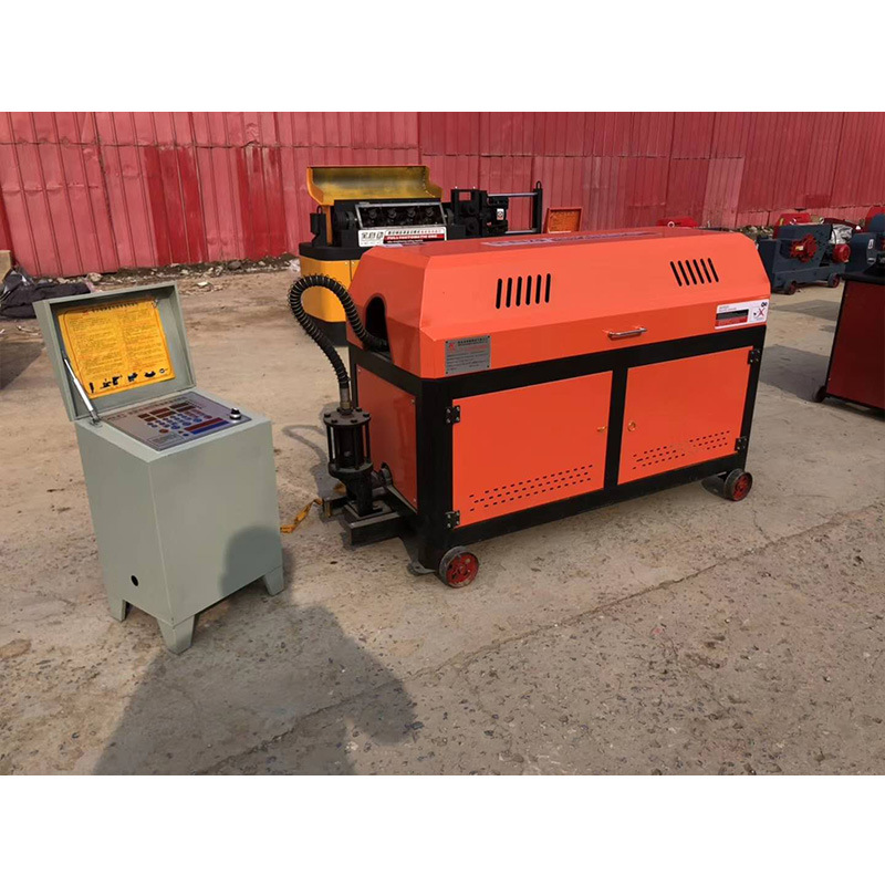 小型钢筋调直机 建筑工地用拉直切断机 多型号钢筋调直机操作简单