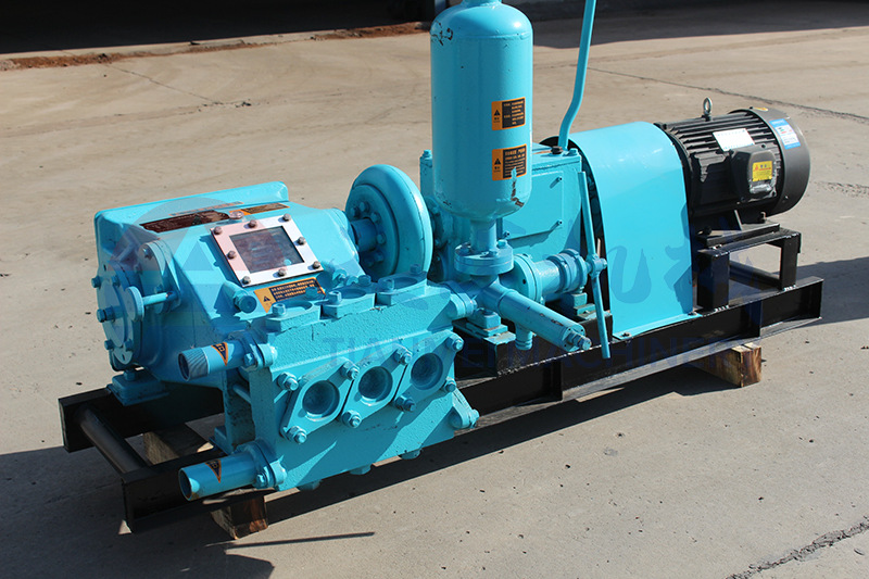 bw150型高压注浆泵 三缸活塞卧式注浆机 多档位可调流量泥浆泵