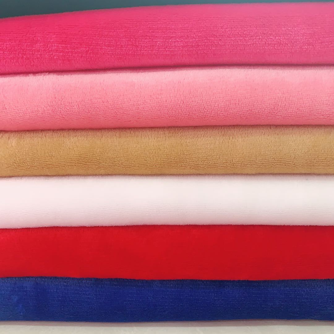 现货单面漂白色摇粒绒门幅1.6克重140左右3.