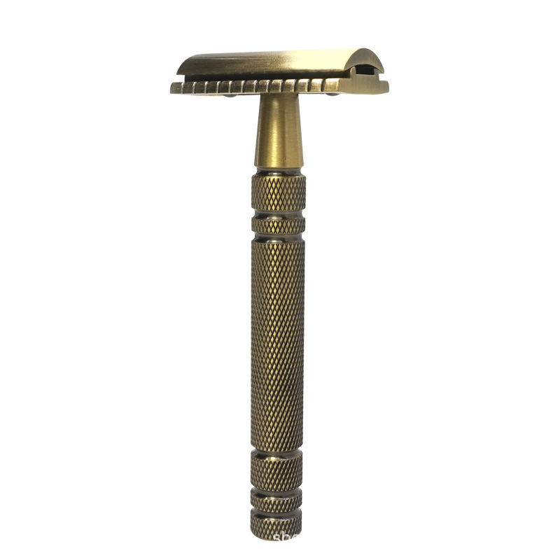 剃须刀男士双面剃须刀老式剃须刀手刮刀胡须刀工厂直销双面刀片